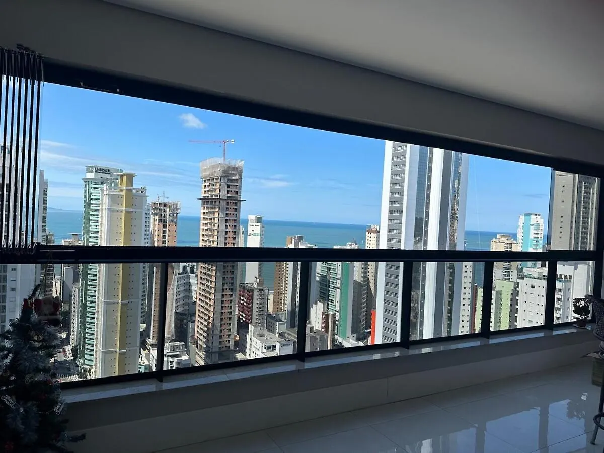 Apto Vista Mar 400M Beach Balneario Camboriu Brezilya